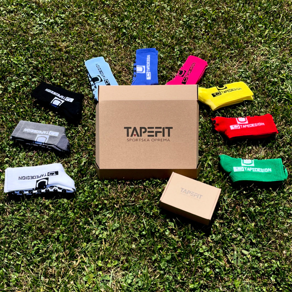 Tapedesign ANTI-SLIP čarape